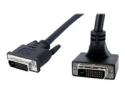 StarTech.com 6 ft 90 Degree Down Angled Dual Link DVI-D Monitor Cable M/M