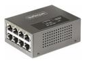 StarTech 4-Port Multi-Gigabit PoE++ Injector, 5/2.5G Ethernet (NBASE-T), PoE/PoE+/PoE++ (802.3af/802.3at/802.3bt), 160Watts Power Budget, Wall/DIN Rail Mountable