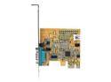 Startech PCI Express Serial Card, PCIe to RS232 (DB9) Serial Interface Card, PC Serial Card with 16C1050 UART, Standard or Low Profile Brackets, COM Retention, For Windows & Linux