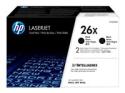 HP 26X - 2-pack - Lång livslängd