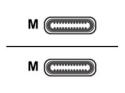 Elo - USB-kabel - USB-C (hane) till USB-C (hane)