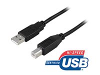 Deltaco - USB-kabel - USB (han) til USB Type B (han)