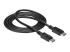 StarTech 35 ft DisplayPort Cable with Latches - Venstre vinkel