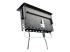 Startech Conference Table Box for AV Connectivity & Power/Charging, 4K HDMI output w/ HDMI, DP, & VGA Inputs, GbE, Audio, Charging Station w/ 2x USB-A & 1x CE Certified UK Plug - Back