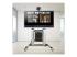 StarTech.com Rolling TV Cart/Stand On Wheels, Up to 100inch/220lb Screens - Framsidan