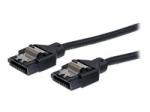 StarTech 6in Latching Round SATA Cable