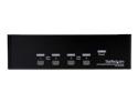 Startech 4-Port Dual KVM Switch with Audio for DVI Computers
