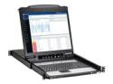 Eaton Tripp Lite Series NetDirector 16-Port 1U Rack-Mount Console IP KVM Switch with 19 in. LCD, French Keyboard