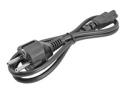 StarTech 1m (3ft) Laptop Power Cord, EU Schuko to C5, 2.5A 250V, 18AWG, Notebook / Laptop Replacement AC Cord, Printer/Power Brick Cord, Schuko CEE 7/7 to Clover Leaf IEC 60320 C5