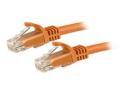 Startech 15m CAT6 Ethernet Cable, 10 Gigabit Snagless RJ45 650MHz 100W PoE Patch Cord, CAT 6 10GbE UTP Network Cable w/Strain Relief, Orange, Wiring is UL Certified/TIA