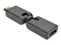 Eaton Tripp Lite Series HDMI Male to Female Swivel Adapter Up / Down Angled Connector M/F