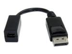 StarTech 6in DisplayPort to Mini DisplayPort Video Cable Adapter (DP2MDPMF6IN)