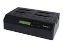 StarTech.com 4 Bay USB 3.0/ eSATA Hard Drive Duplicator Dock for 2.5" & 3.5" SATA/ IDE SSD HDD
