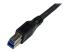 StarTech 1m Black SuperSpeed USB 3.0 Cable - Close up