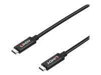 Lindy - USB-kabel - 9 pin USB 3.1 Gen 2 Type C (han) til 9 pin USB 3.1 Gen 2 Type C (han)