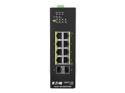 Eaton Tripp Lite series 8-Port Lite Managed Industrial Gigabit Ethernet Switch