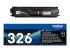 Brother TN326BK - noir - De face