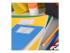 65251 - Étiquette scolaire avery lignes bleues adhésif permanent 36x56mm sachet 20 unités - Angle droit