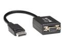 Eaton Tripp Lite Series 6in DisplayPort to VGA Adapter Active Converter DP to VGA M/F 6"