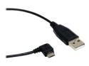 StarTech.com 91 cm Micro USB-kabel ? A to högervinklad Micro-B kabel