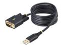StarTech 6.6ft (2m) USB to Serial Adapter Cable, COM Retention, RS232
