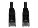 Eaton Tripp Lite Series Cat6a 10G Snagless Molded UTP Ethernet Cable (RJ45 M/M), PoE, Black, 2 ft. (0.6 m)