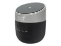 Manhattan Sound Science Metallic Bluetooth Speaker with Wireless Charging Pad (Clearance Pricing), Decent Sound Output (3W), 3 hour Playback time, Wireless Pad 5W, Integrated Controls, Range 10m, microSD card reader, USB-A charging cable incl, Bluetooth 5.0, 3 Years Warranty