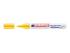 29953 - Marqueur edding permanent peinture e750 pointe moyenne 2/4mm encre laquée opaque tous supports résistant chaleur jaune - Angle gauche