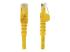 N6PATC5MYL - Startech 5m CAT6 Ethernet Cable, 10 Gigabit Snagless RJ45 650MHz 100W PoE Patch Cord, CAT 6 10GbE UTP Network Cable w/Strain Relief, Yellow, Wiring is UL Certified/TIA - Front