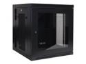 Eaton Tripp Lite Series 12U Wall Mount Rack Enclosure Server Cabinet Hinged Swinging Acrylic Window
