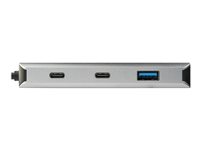 Startech 4 Port USB C Hub w/ 2x USB A & 2x USB C, SuperSpeed 10Gbps USB Type-C 3.1/3.2 Gen 2 Hub, USB Bus Powered, Portable USB-C to USB Adapter Hub, Aluminum, 9.8" (25cm) Cable