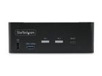 StarTech 2-Port Dual-Monitor DisplayPort KVM Switch, 8K 60Hz / 4K 144Hz, DP 1.4, 2x USB 10Gbps Ports, 4x USB HID Ports, Hotkey Switching, TAA Compliant