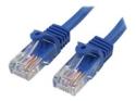 Startech 1m Blue Cat5e / Cat 5 Snagless Patch Cable
