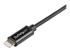 Startech 1m (3ft) Black Apple 8-pin Lightning Connector to USB Cable for iPhone / iPod / iPad - Close up