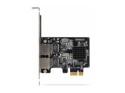 Startech 2-Port Gigabit PCIe Network Adapter Card, TAA Compliant