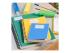 65251 - Étiquette scolaire avery lignes bleues adhésif permanent 36x56mm sachet 20 unités - Multi-angles