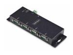 StarTech 4P Serial to Ethernet Adapter, IP LAN to RS232 DB9 Converter