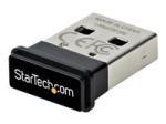 StarTech USB Bluetooth 5.0 Adapter, USB Bluetooth Dongle Receiver for PC/Computer/Laptop/Keyboard/Mouse/Headsets, Range 33ft/10m, EDR (USBA-BLUETOOTH-V5-C2)