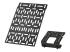 Startech Universal TV Accessory Mount, Adjustable TV & Wall Mount Bracket, Media Players/Router/Modem/AV Switches & Extenders/Apple TV, Hidden Cable Box Mount Behind TV, 11lb (5kg) - Tilbake