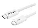 StarTech 3.3ft (1m) Thunderbolt 3 Cable, 20Gbps, 100W PD, 4K Video, Thunderbolt-Certified, Compatible w/ TB4/USB 3.2/DisplayPort
