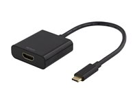 DELTACO USBC-HDMI8 - Ekstern videoadapter