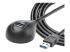 StarTech 5ft SuperSpeed USB 3.0 Extension Cable for Desktop - Oikea kulma