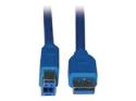 Eaton Tripp Lite Series USB 3.2 Gen 1 SuperSpeed Device Cable (A to B M/M), 15 ft. (4.57 m)