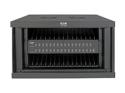 Eaton Tripp Lite Series 32-Device USB Charging Station Cabinet with Sync for Smartphones, Wall Mount and Desktop Options, 230V, Schuko CEE7 to C13 Plug, Black