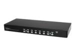 StarTech 8 Port 1U Rackmount USB KVM Switch Kit with OSD and Cables