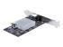 Startech 1-Port 10Gbps PCIe Network Adapter Card, Network Card for PC/Server, Low Profile PCIe Ethernet Card w/Jumbo Frame Support, NIC/LAN Interface Card - Back