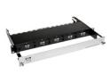 Eaton Tripp Lite Series High Density Rackmount Fiber Enclosure Panel 5 Cassette 1URM