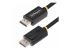 StarTech.com 1m DisplayPort 2.1 Cable, VESA-Certified, DP40 DP 2.1 Cable - Närbild