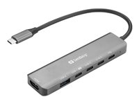 Sandberg 6-in-1 MediaDock