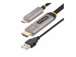 StarTech 50ft (15.2m) USB-C to HDMI 2.0 Active Optical Cable, 4K 60Hz